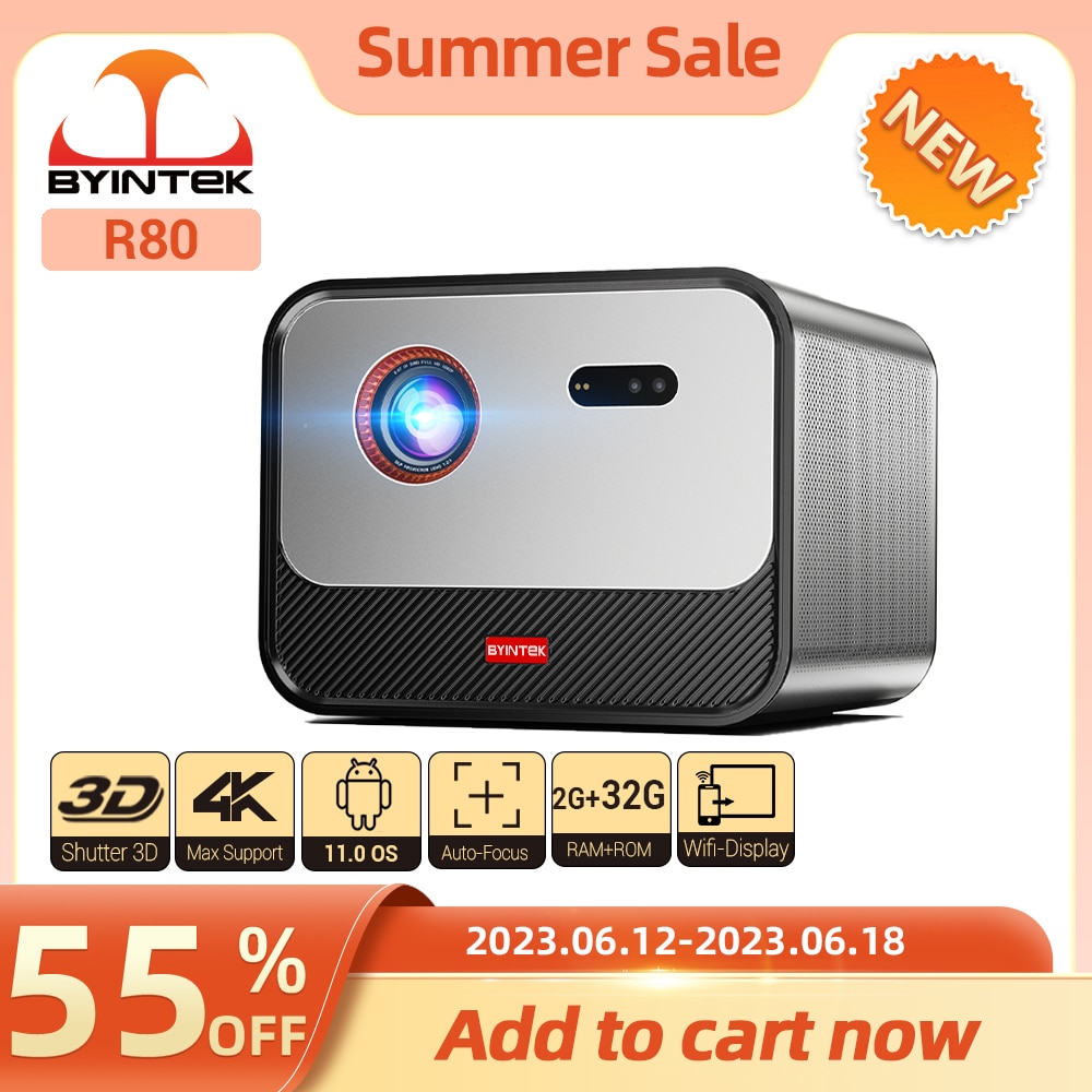 BYINTEK R80 Ǯ HD 3D 4K 300 ġ ó׸ AI Laser ..
